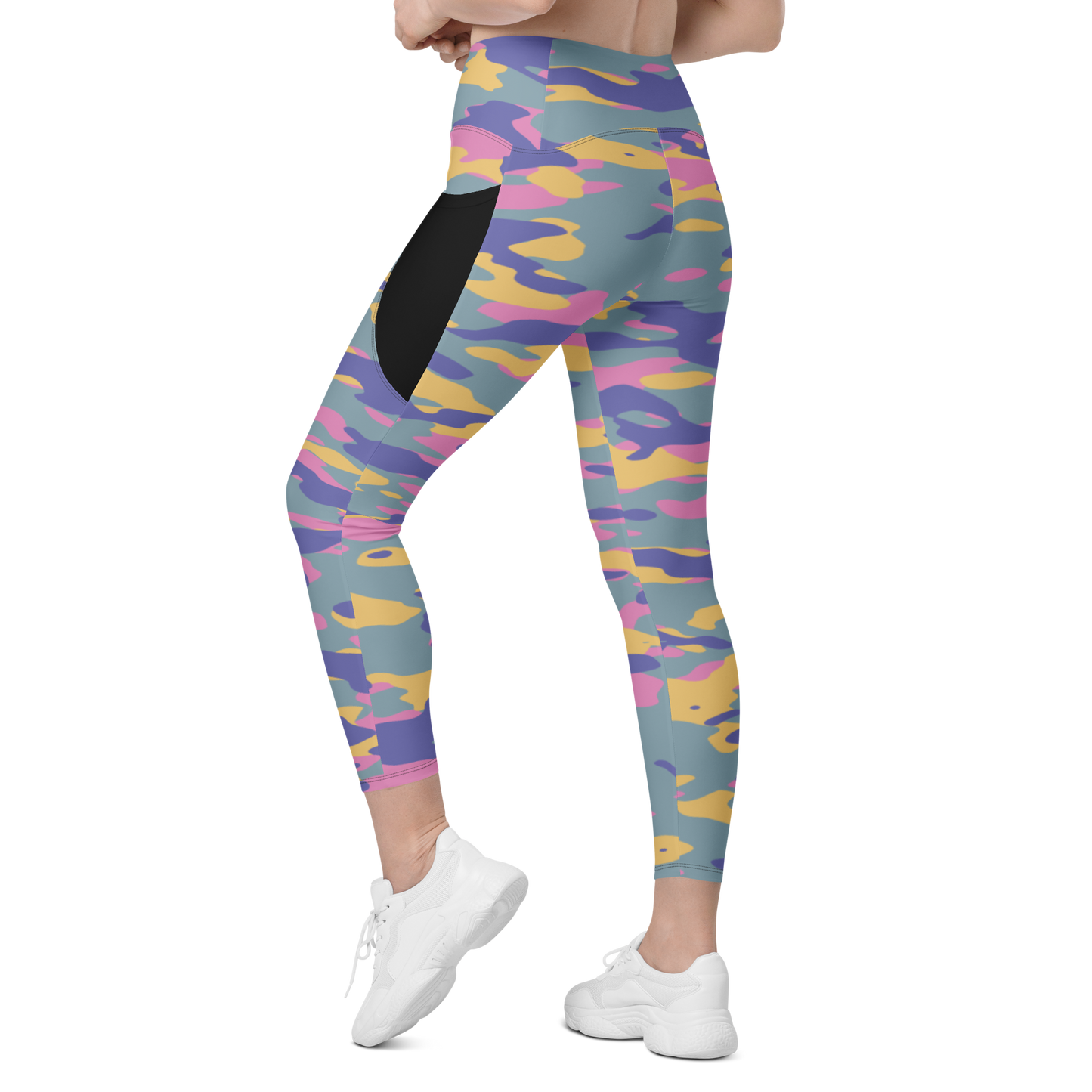GULF VERY PERI #A4 CAMOUFLAGE UTILITY LEGGING