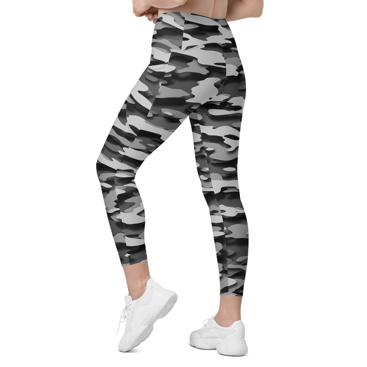 GULF BLACK #D CAMOUFLAGE UTILITY LEGGING