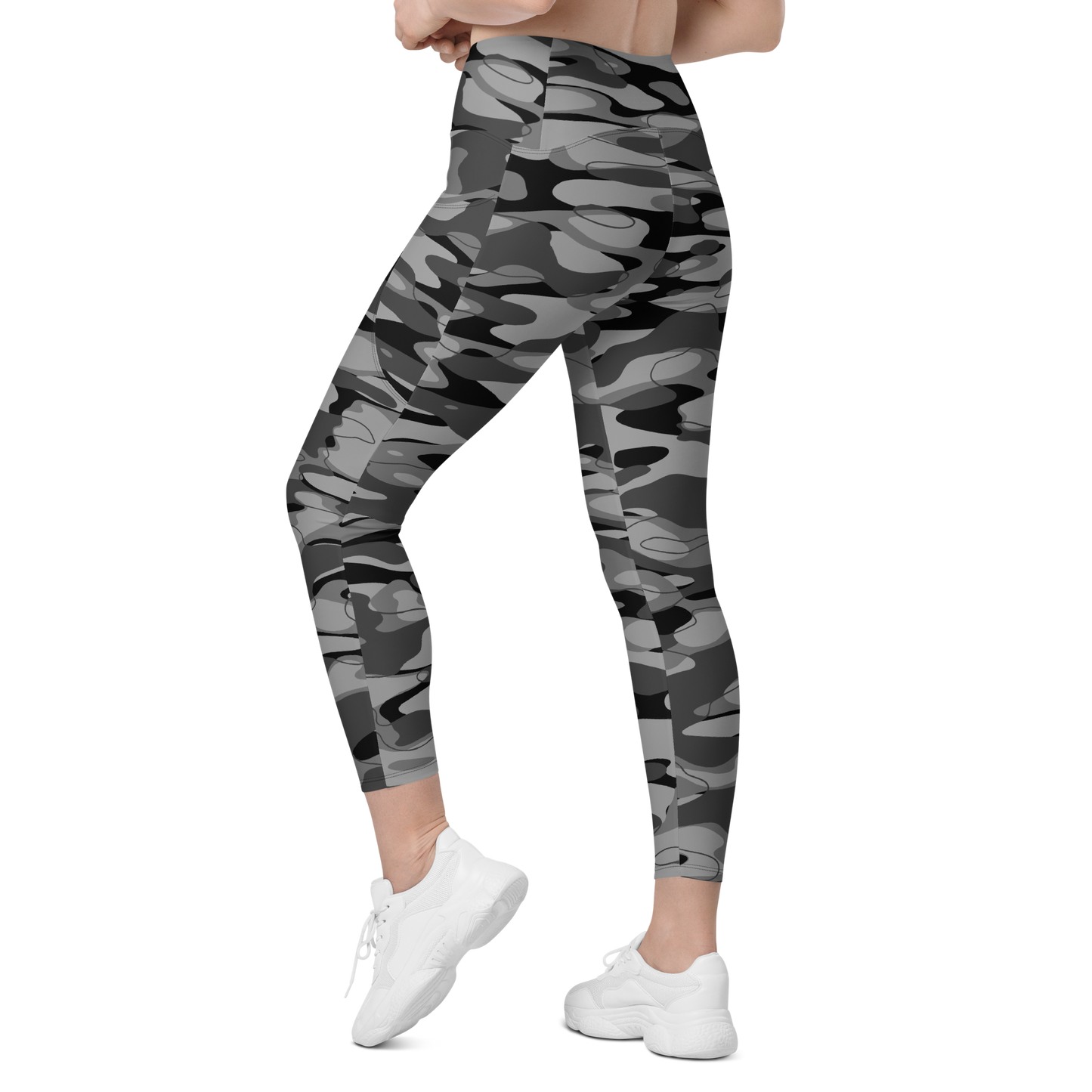 TIDEWAY BLACK #A1 CAMOUFLAGE UTILITY LEGGING