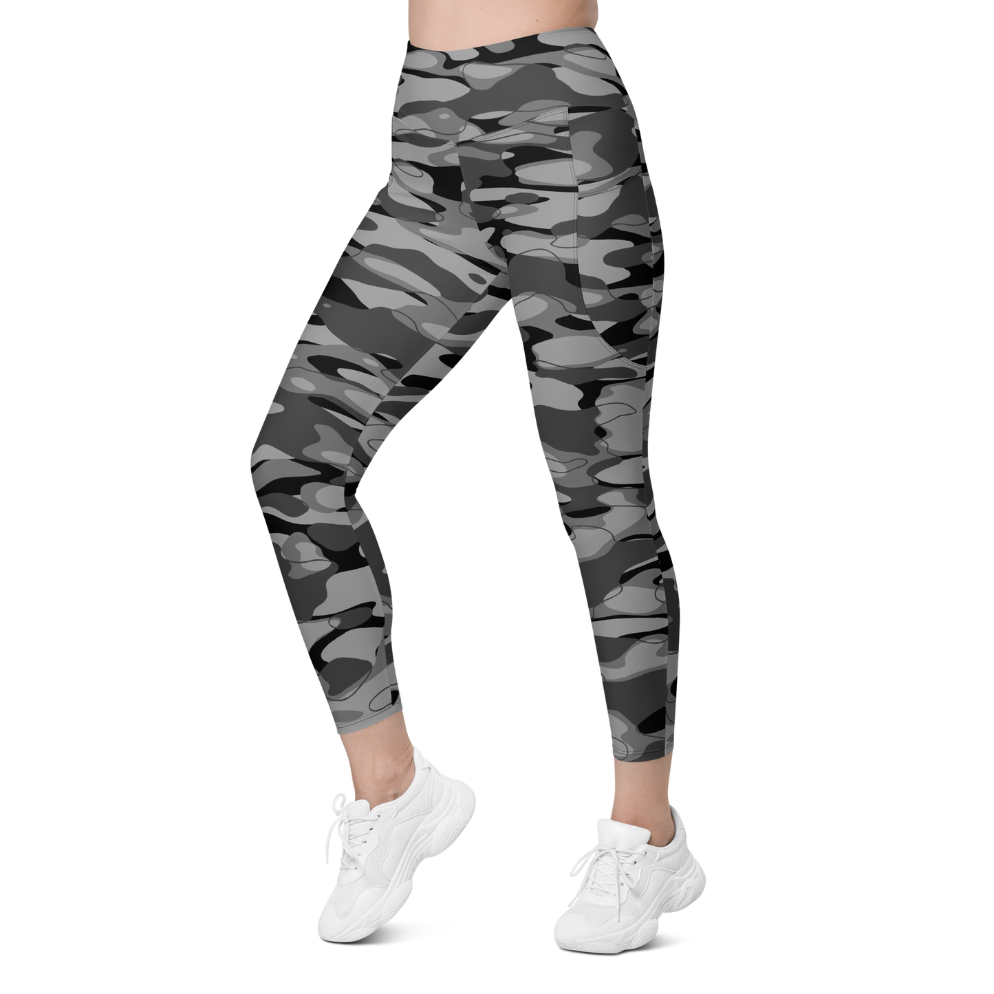 TIDEWAY BLACK #A1 CAMOUFLAGE UTILITY LEGGING