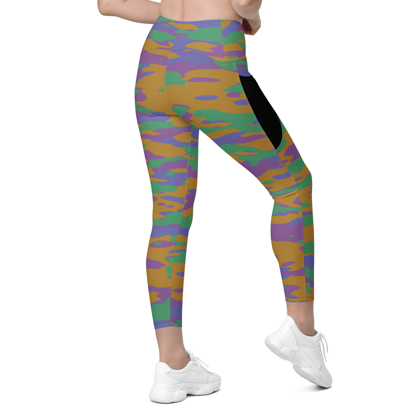 GULF VERY PERI #A3 CAMOUFLAGE UTILITY LEGGING