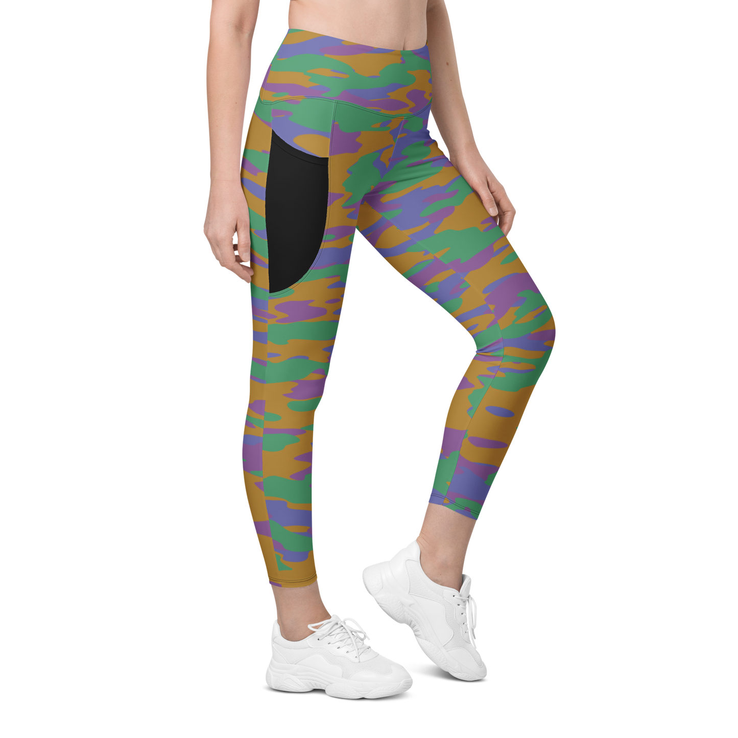 GULF VERY PERI #A3 CAMOUFLAGE UTILITY LEGGING