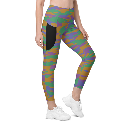 GULF VERY PERI #A3 CAMOUFLAGE UTILITY LEGGING