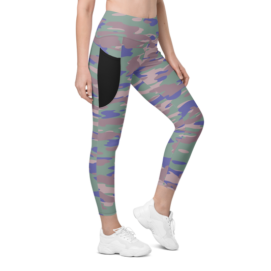 GULF VERY PERI #A3 CAMOUFLAGE UTILITY LEGGING