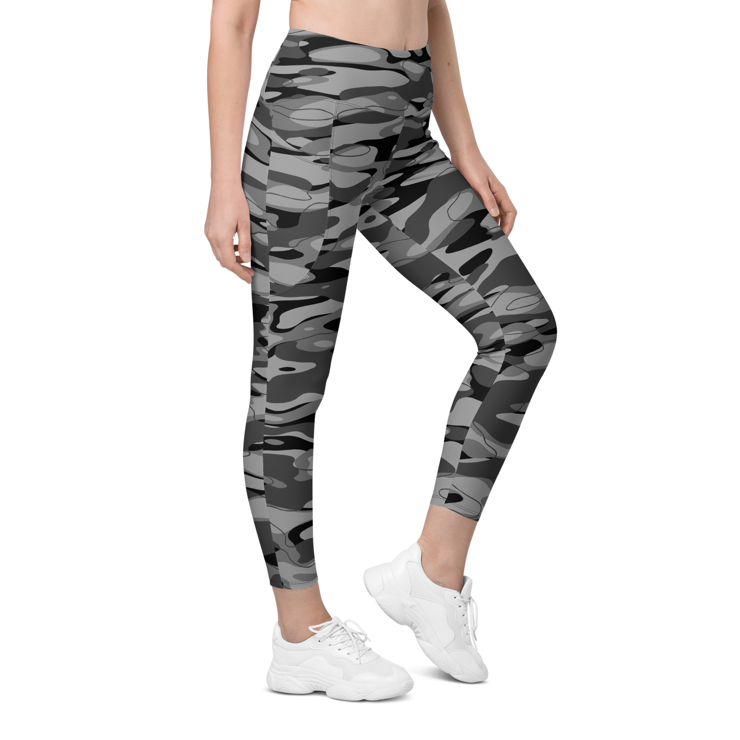 TIDEWAY BLACK #A1 CAMOUFLAGE UTILITY LEGGING