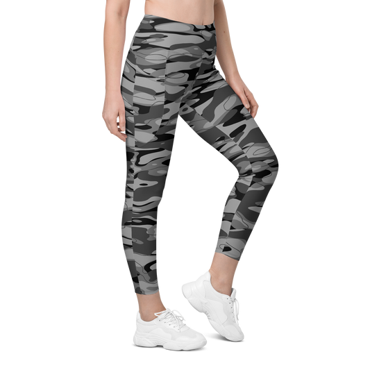 TIDEWAY BLACK #A1 CAMOUFLAGE UTILITY LEGGING