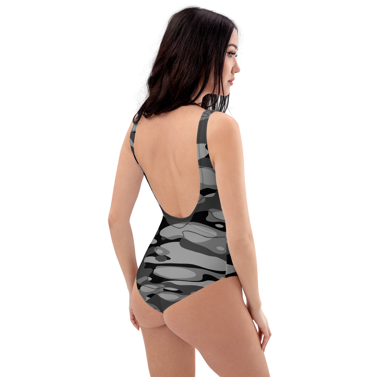 TIDEWAY BLACK #A1 ONE-PIECE SWIMSUIT