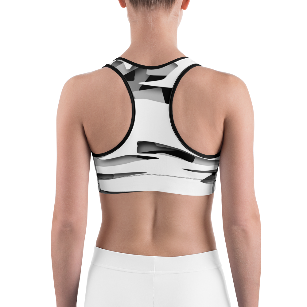 SPECTO BLACK #A1 CAMOUFLAGE SPORTS BRA
