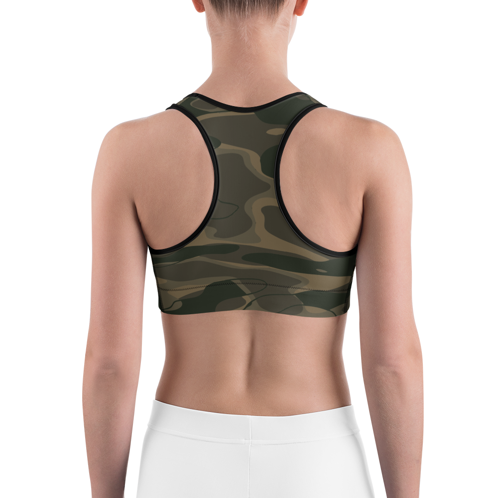 TIDEWAY CLASSIC #A1 CAMOUFLAGE SPORTS BRA