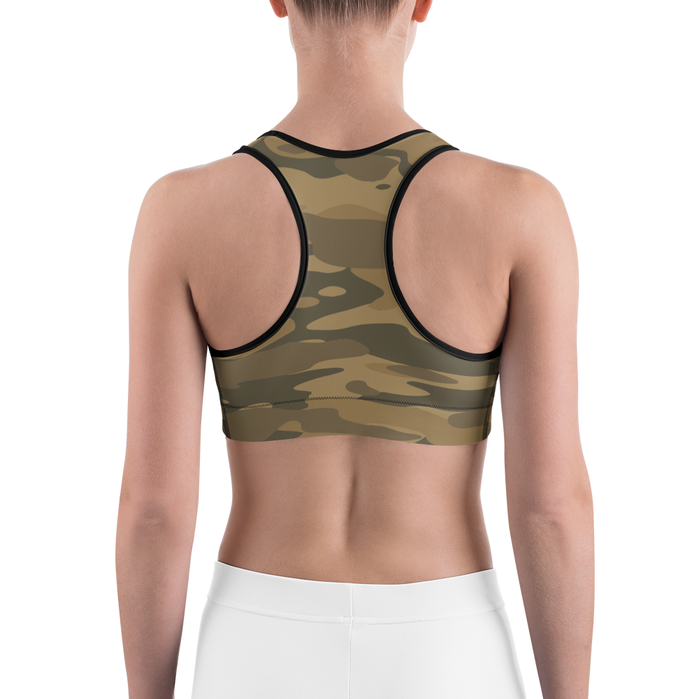 GULF CLASSIC #A1 CAMOUFLAGE SPORTS BRA