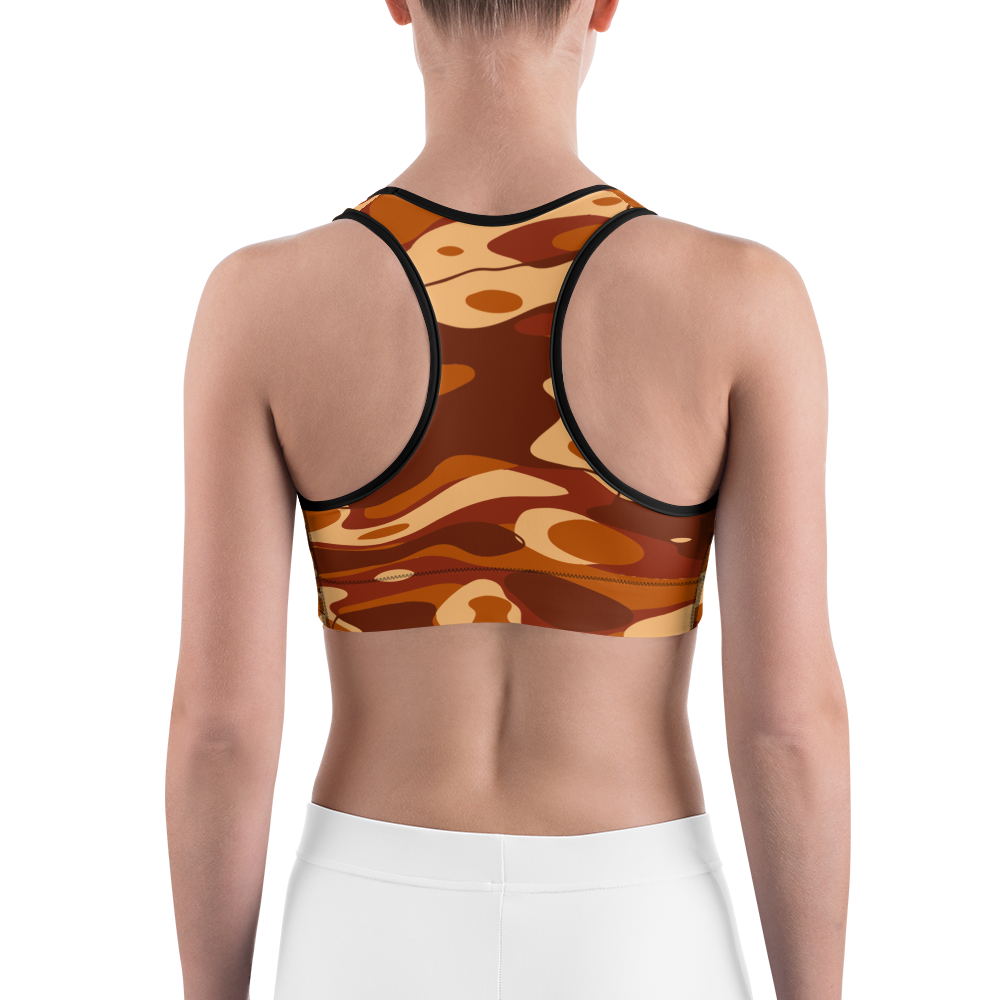 TIDEWAY FALL #A3 CAMOUFLAGE SPORTS BRA