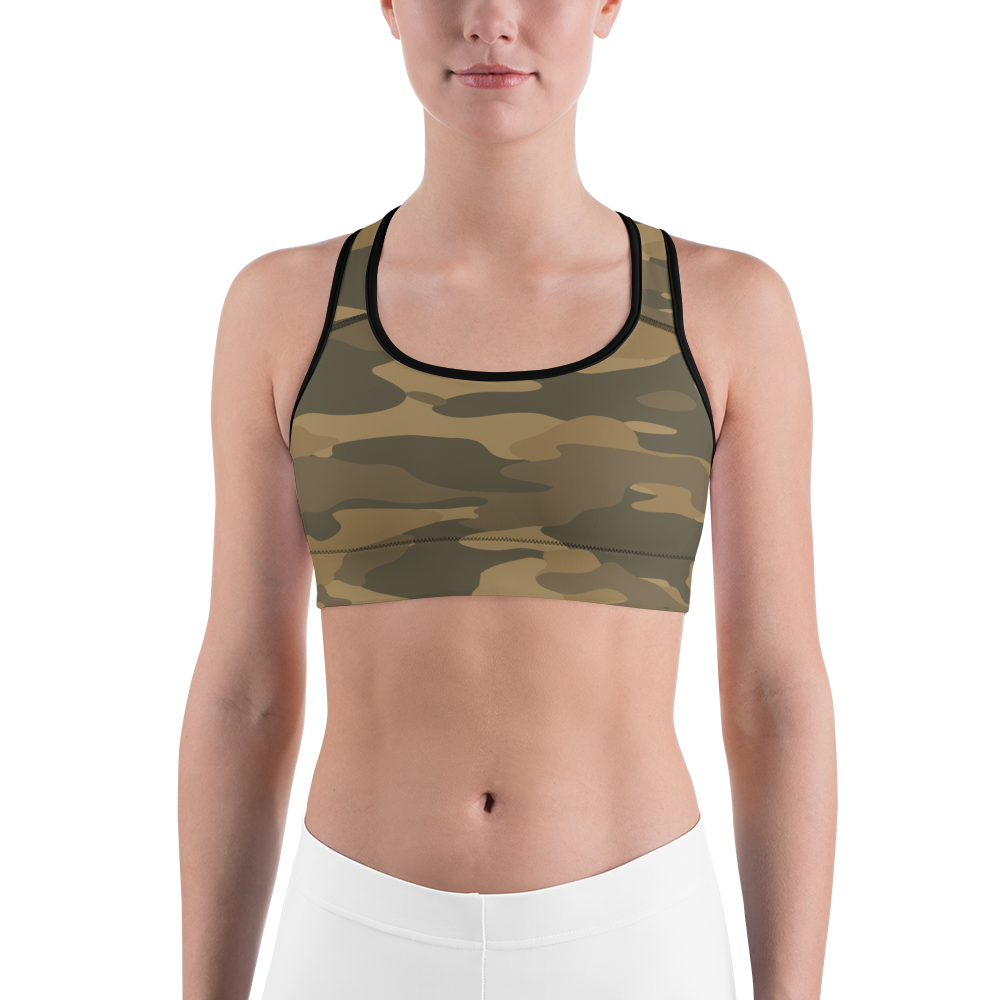 GULF CLASSIC #A1 CAMOUFLAGE SPORTS BRA
