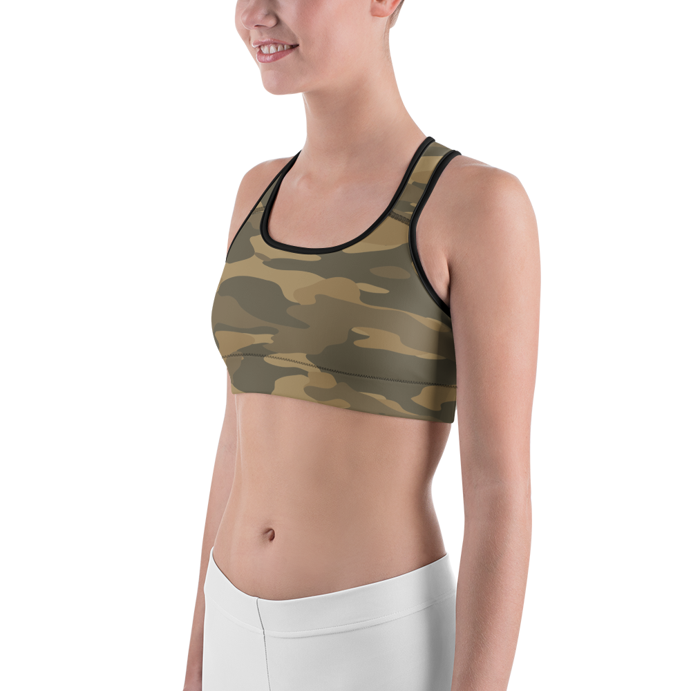 GULF CLASSIC #A1 CAMOUFLAGE SPORTS BRA