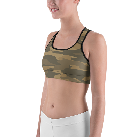 GULF CLASSIC #A1 CAMOUFLAGE SPORTS BRA