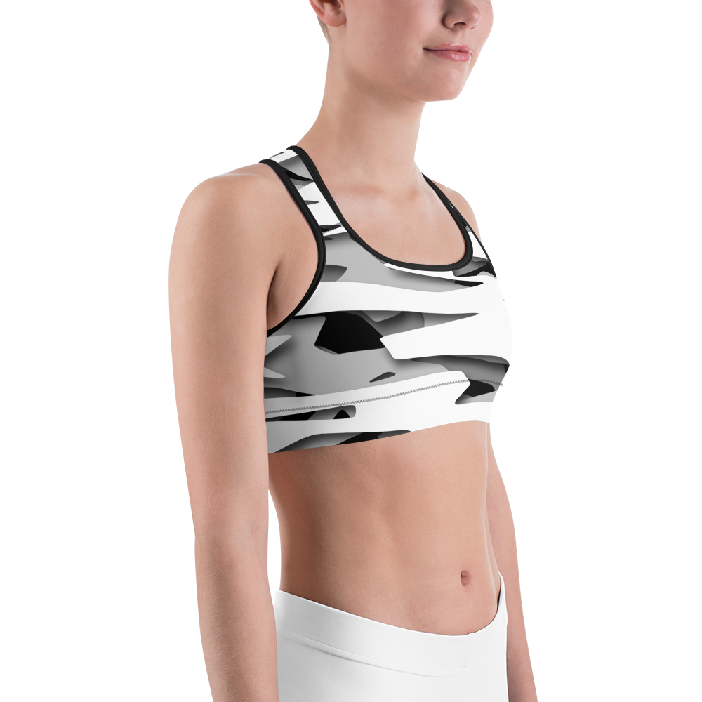 SPECTO BLACK #A1 CAMOUFLAGE SPORTS BRA