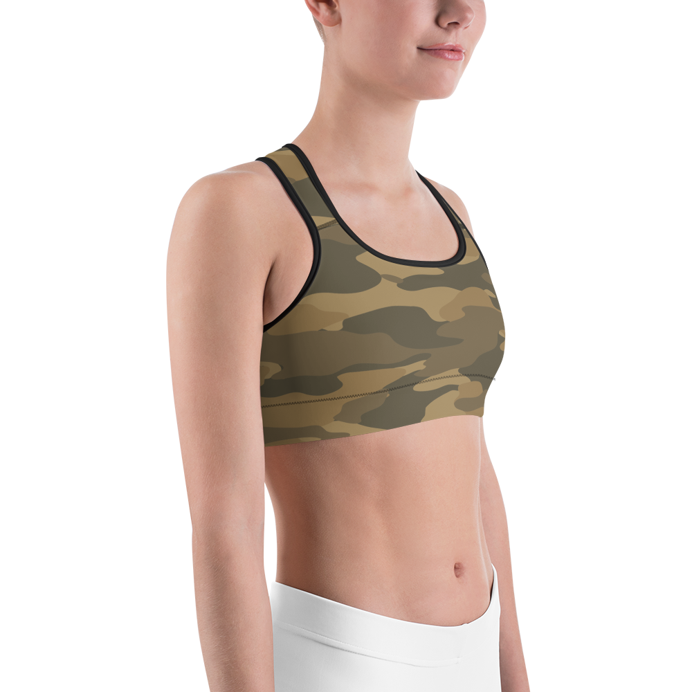 GULF CLASSIC #A1 CAMOUFLAGE SPORTS BRA