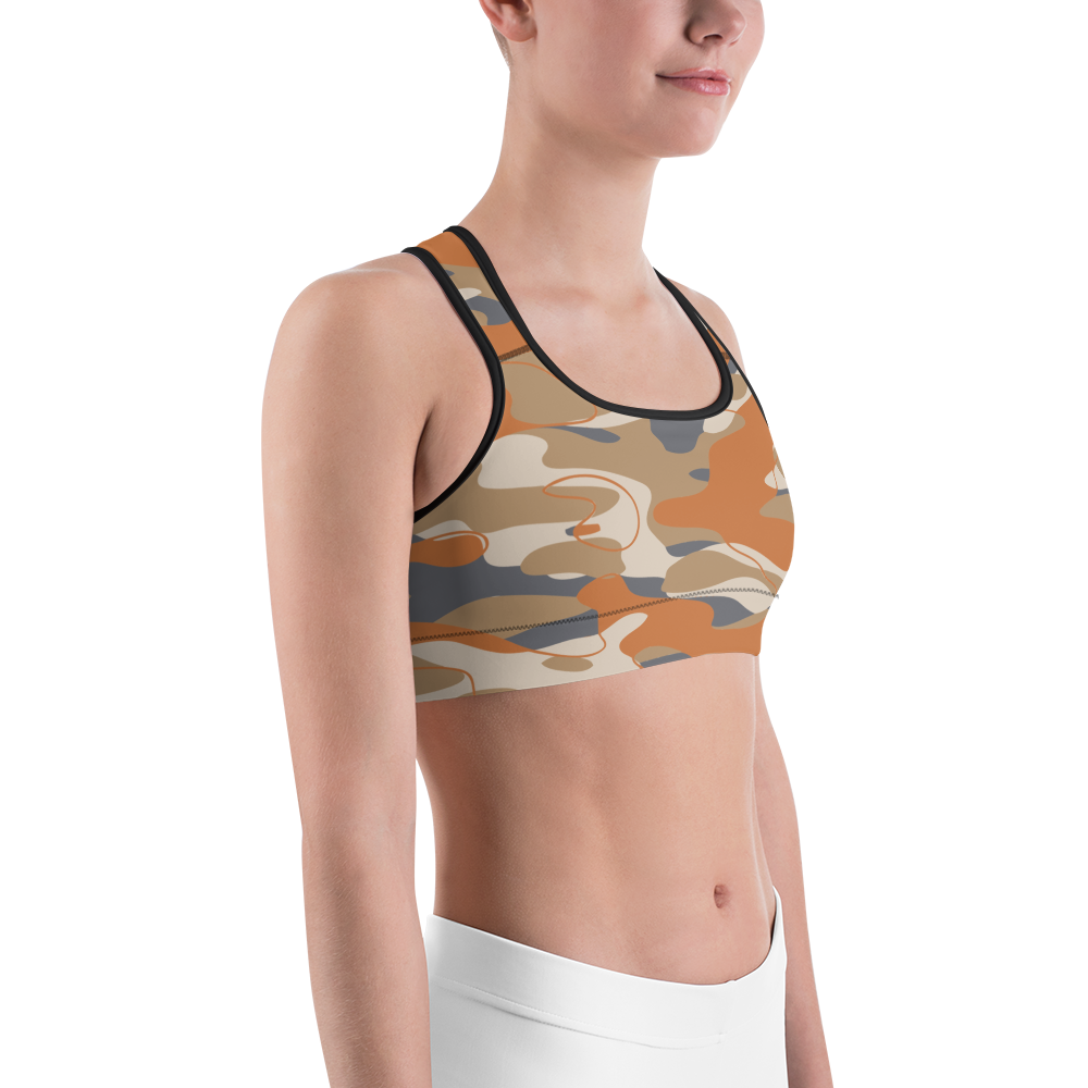 TIDEWAY FALL #A1 CAMOUFLAGE SPORTS BRA