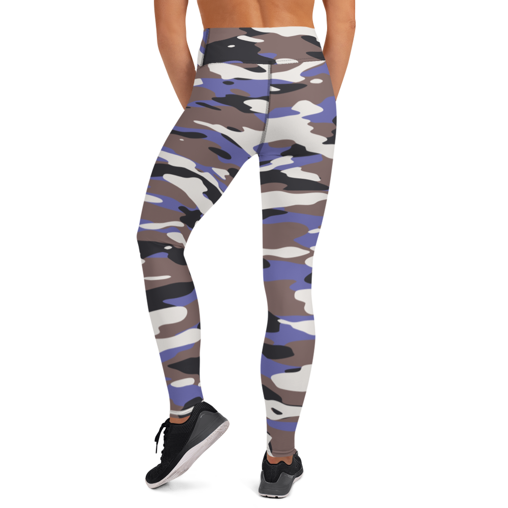 GULF VERY PERI #A1 CAMOUFLAGE YOGA LEGGING