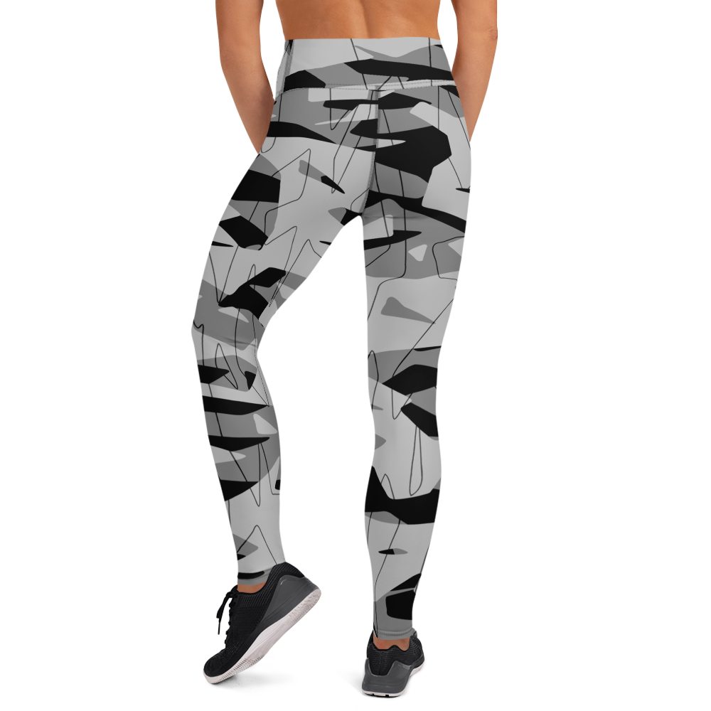 TIMBRE BLACK #A3 CAMOUFLAGE YOGA LEGGING