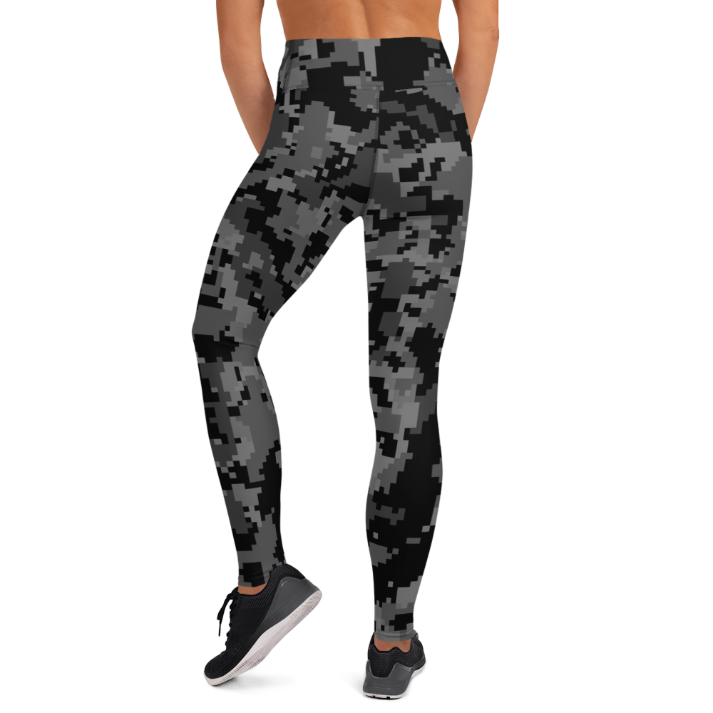 DIGITA BLACK #A1 CAMOUFLAGE YOGA LEGGING
