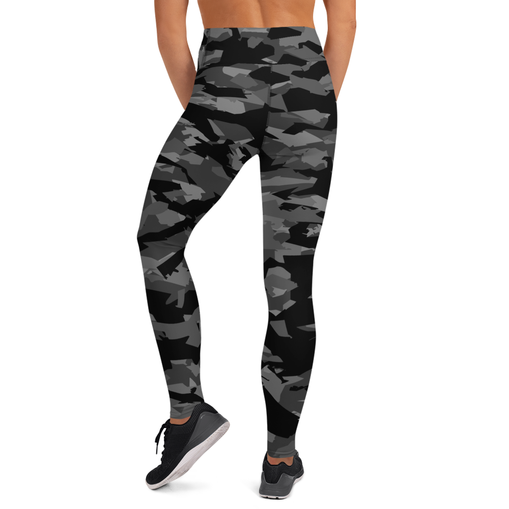 MICA BLACK #A1 CAMOUFLAGE YOGA LEGGING