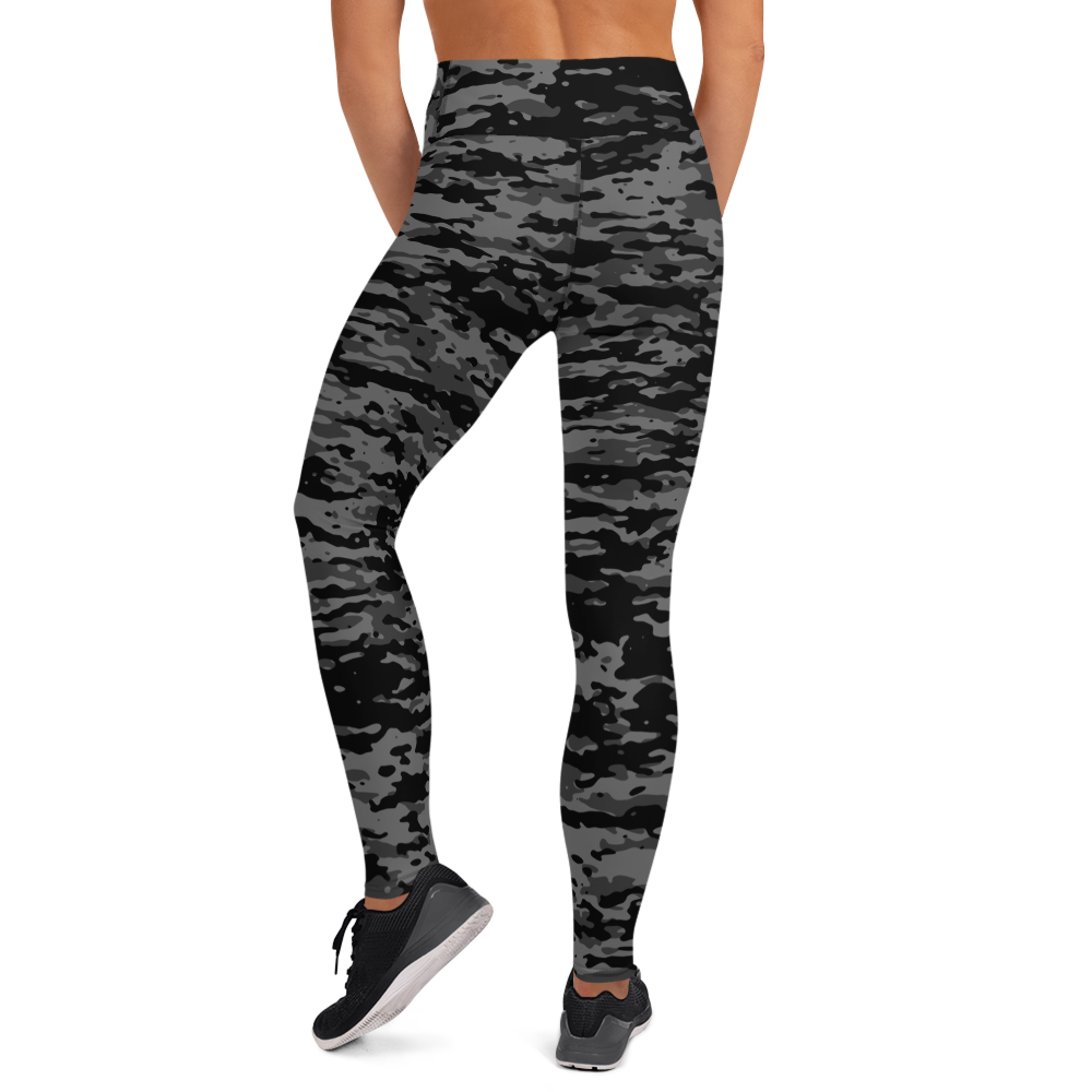INKA BLACK #A1 CAMOUFLAGE YOGA LEGGING