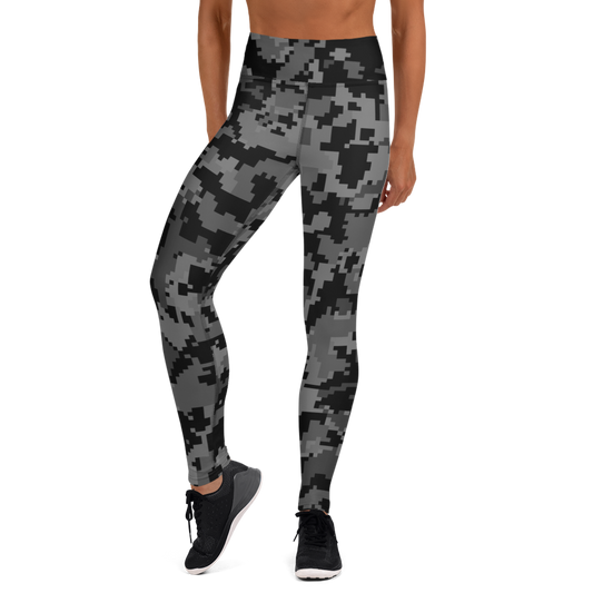 DIGITA BLACK #A1 CAMOUFLAGE YOGA LEGGING