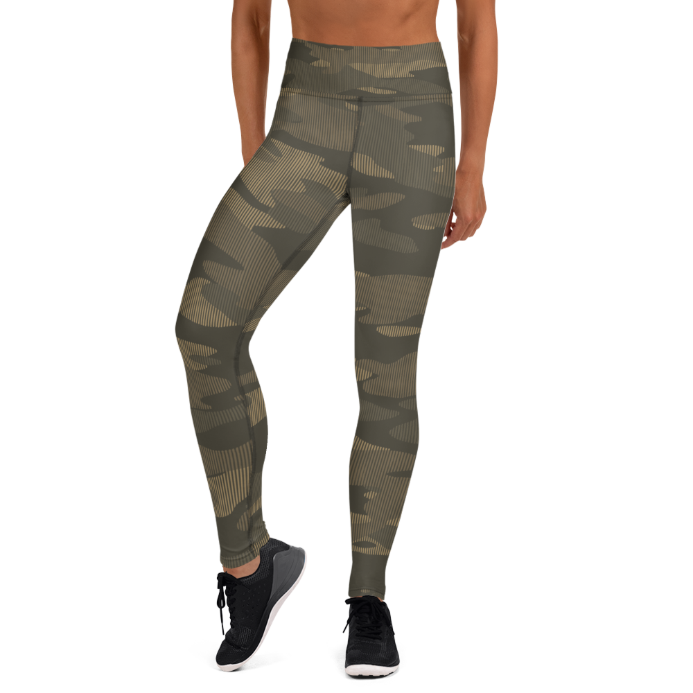 GULF WOODLAND #B1 CAMOUFLAGE YOGA LEGGING