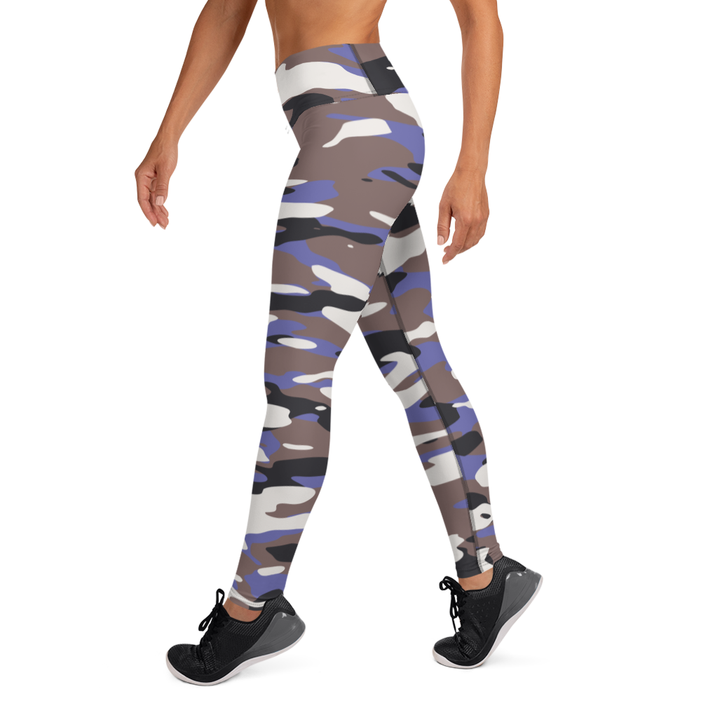 GULF VERY PERI #A1 CAMOUFLAGE YOGA LEGGING
