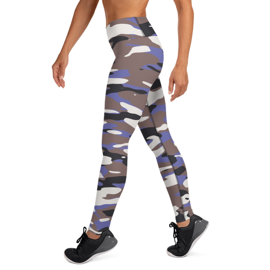 GULF VERY PERI #A1 CAMOUFLAGE YOGA LEGGING