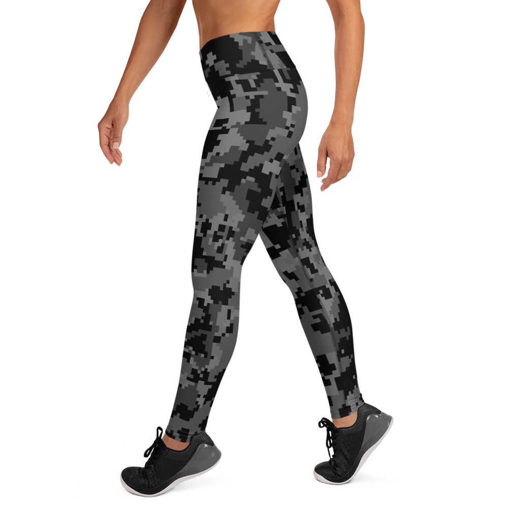 DIGITA BLACK #A1 CAMOUFLAGE YOGA LEGGING