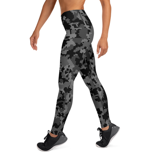 DIGITA BLACK #A1 CAMOUFLAGE YOGA LEGGING