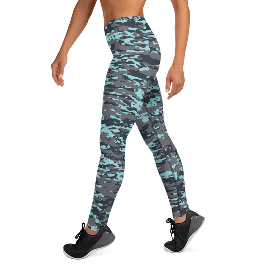 INKA WINTER #A1 CAMOUFLAGE YOGA LEGGING