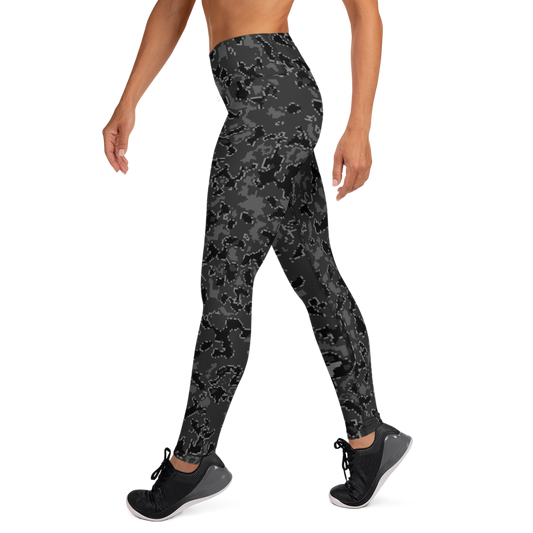 DIGITA BLACK #F1 CAMOUFLAGE YOGA LEGGING