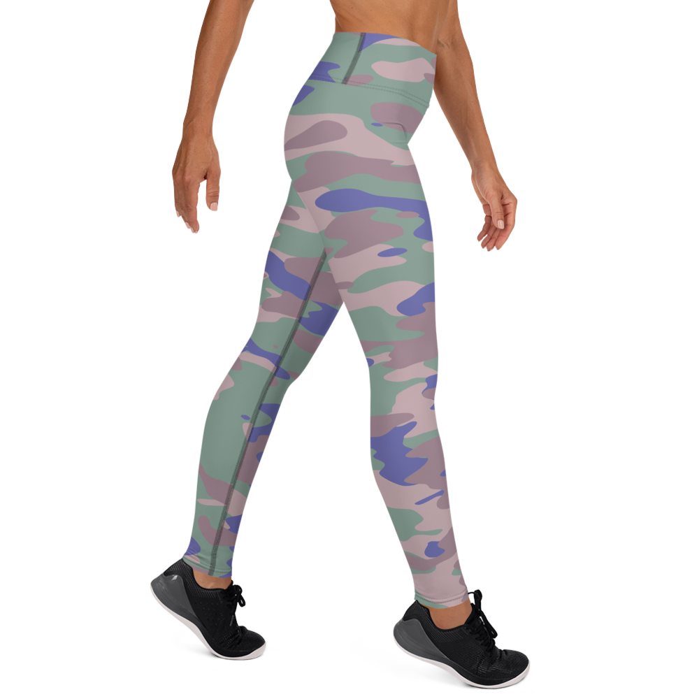 GULF VERY PERI #A3 CAMOUFLAGE YOGA LEGGING