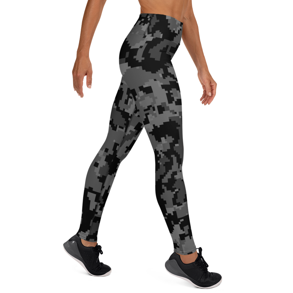 DIGITA BLACK #A1 CAMOUFLAGE YOGA LEGGING