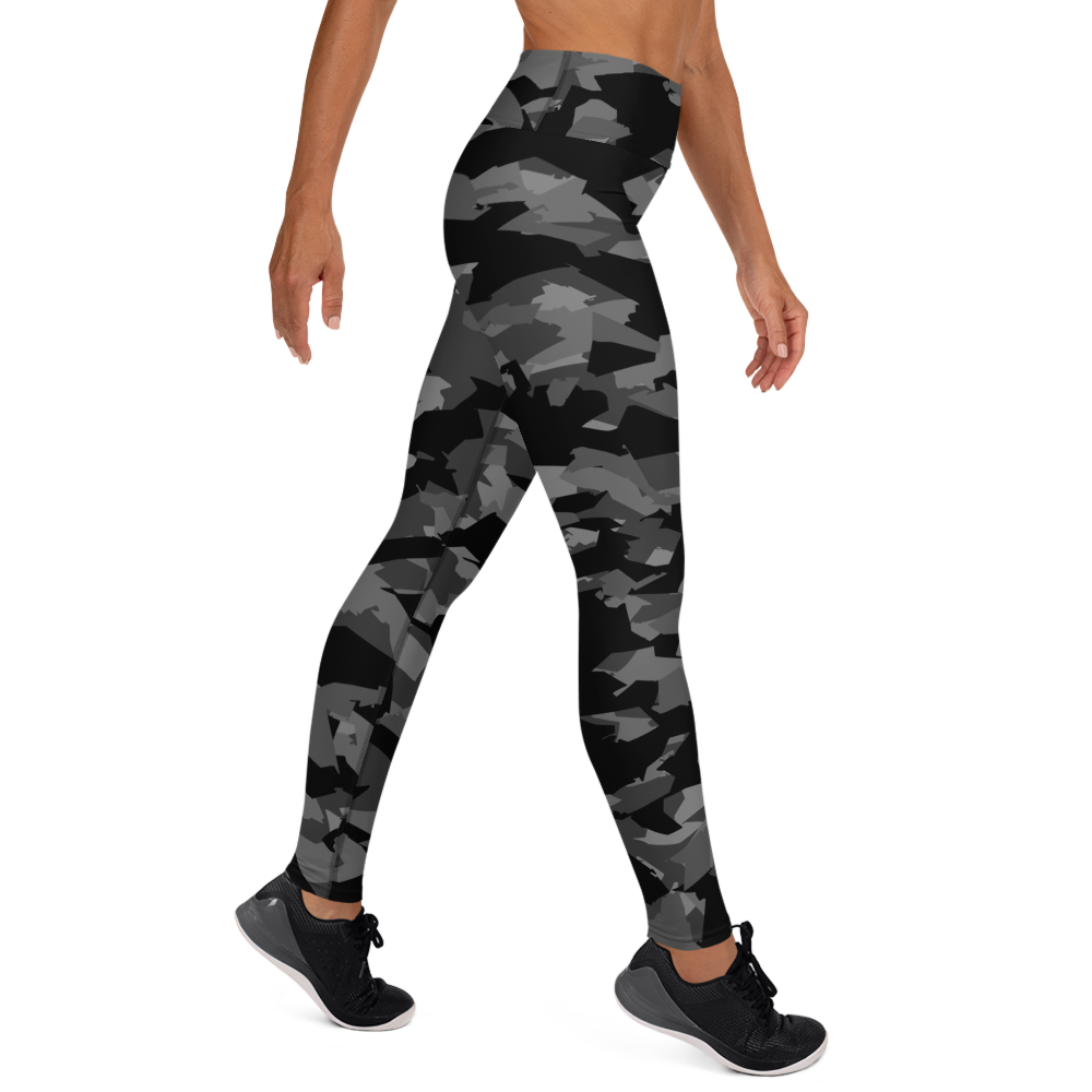 MICA BLACK #A1 CAMOUFLAGE YOGA LEGGING