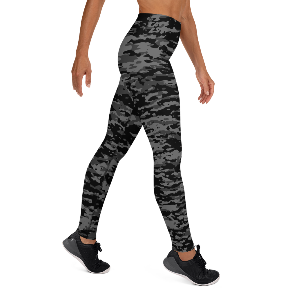 INKA BLACK #A1 CAMOUFLAGE YOGA LEGGING