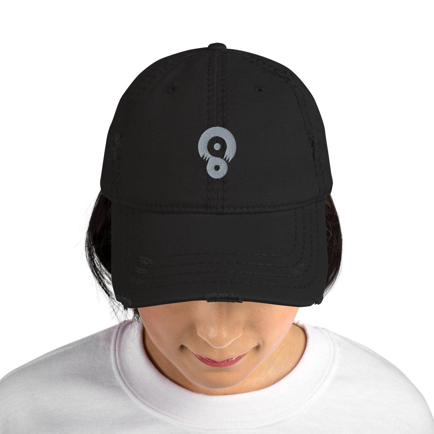 DISTRESSED SCARFHOLD CAP