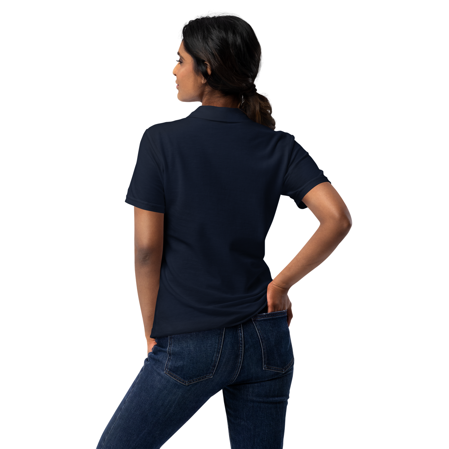 SCARFHOLD PIQUE POLO SHIRT