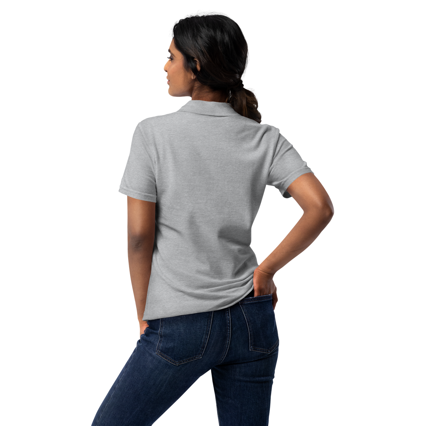 SCARFHOLD PIQUE POLO SHIRT