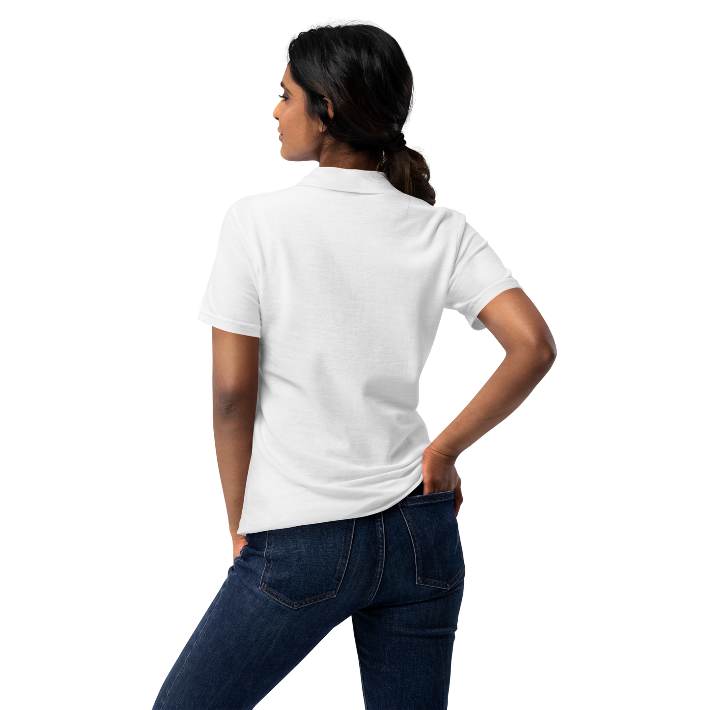 SCARFHOLD PIQUE POLO SHIRT