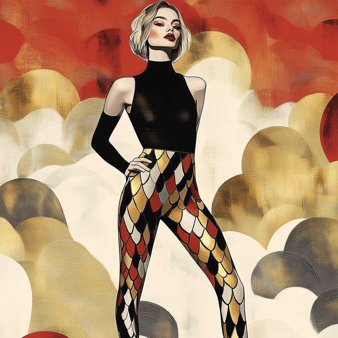 How to Wear Patterned Leggings Without Looking Like A Gym Bunny