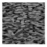 Fluid camouflage pattern made of organic, wavelike shapes and subtle topographic layering, from the Tideway #A design by Scarfhold.