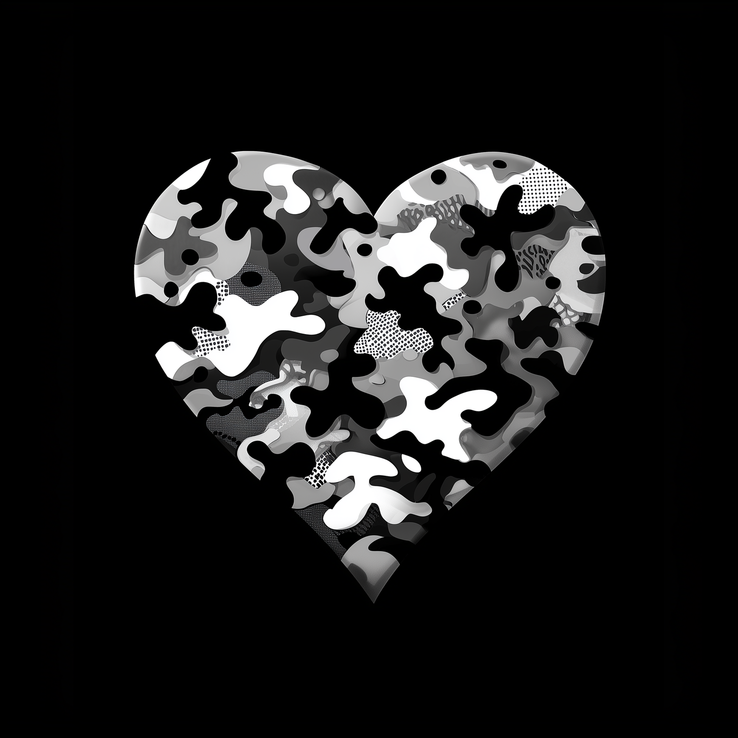 Camouflage Heart