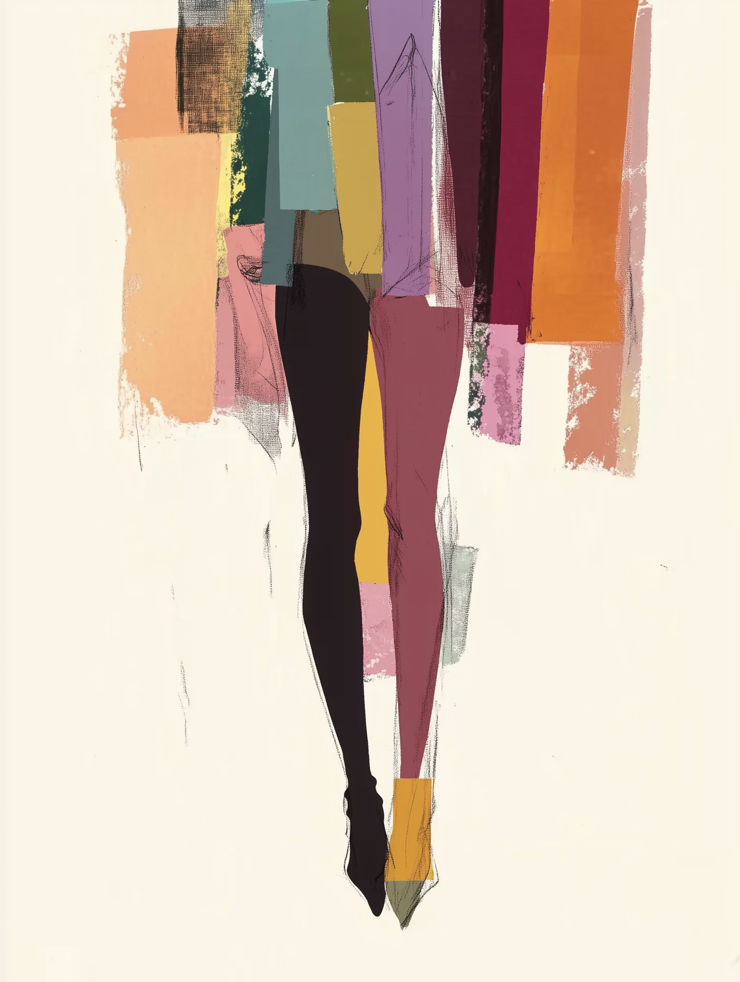 Peach Fuzz: Warm Sunset Palette