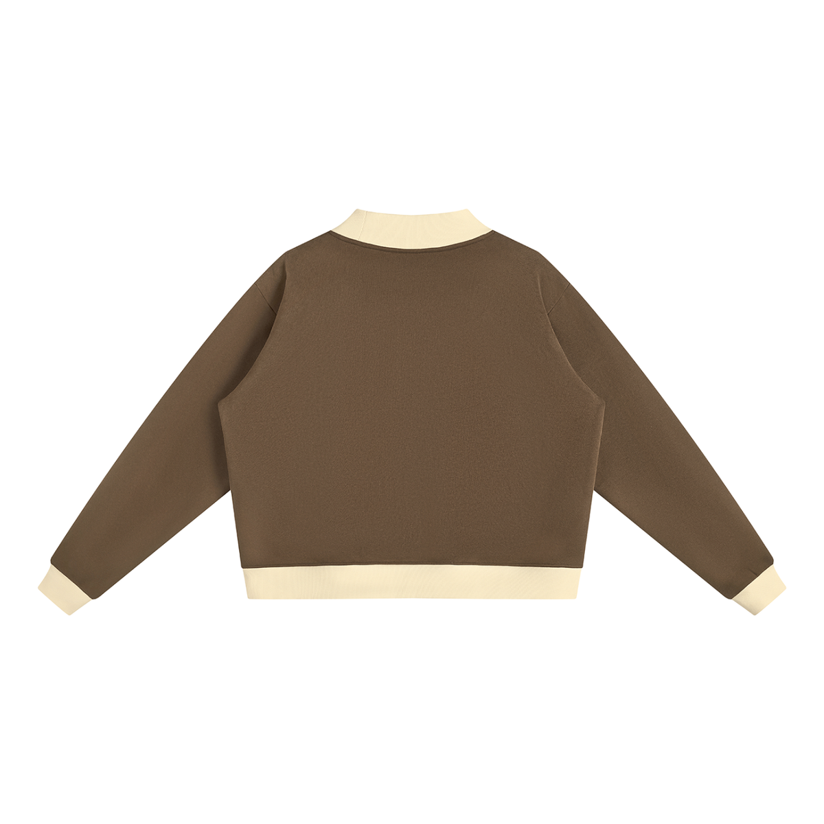 Women’s Fleece Mock-Neck Crew Sweatshirt