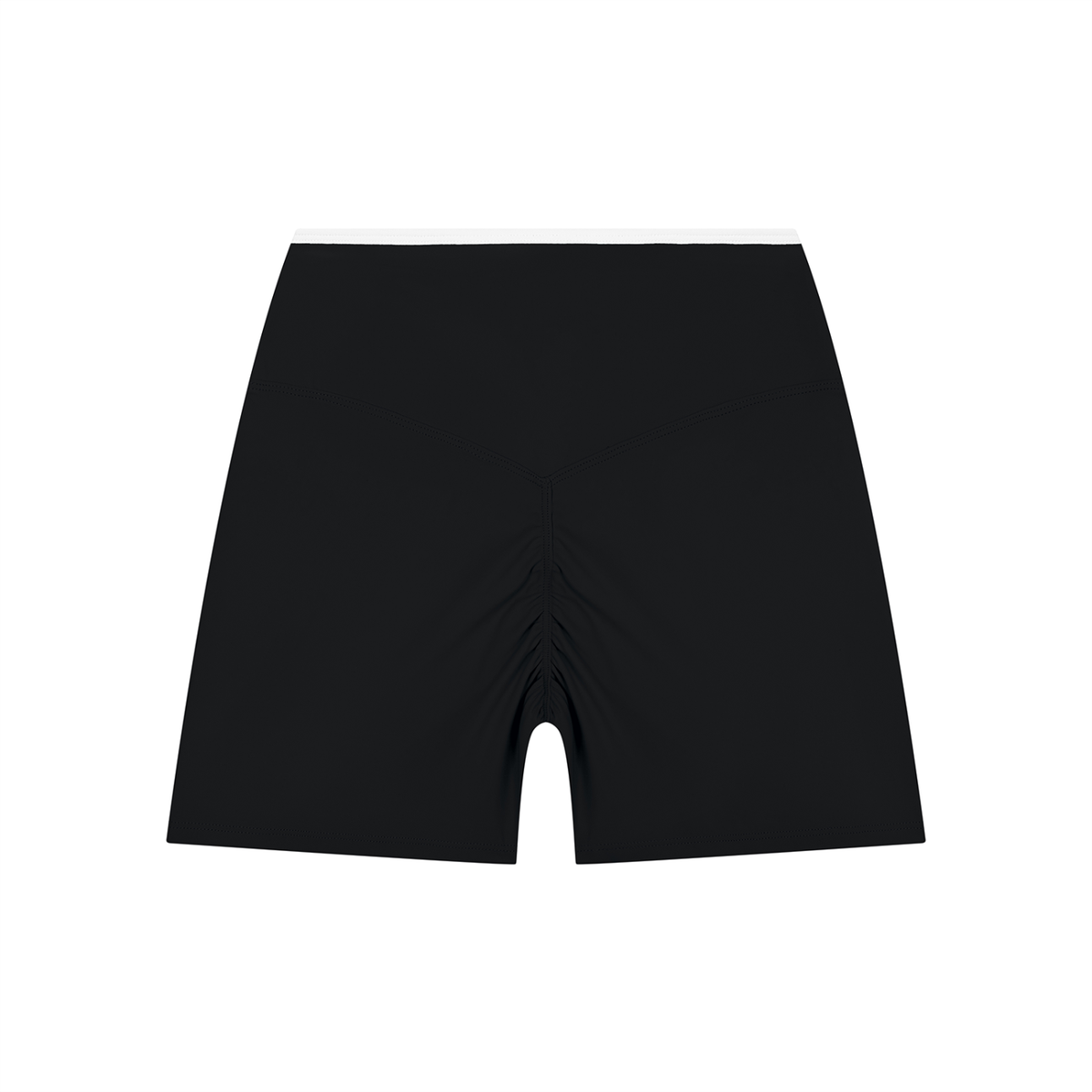 Women’s Colour-Block High-Rise Yoga Shorts