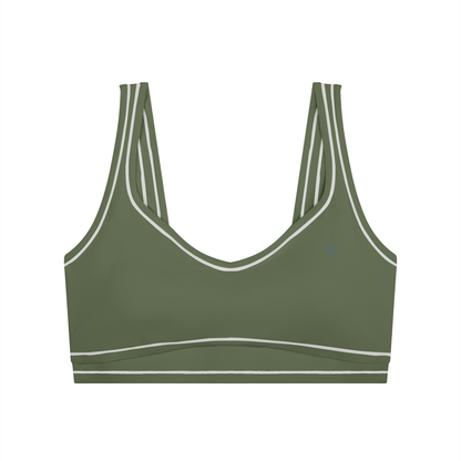 Women’s Topstitching Yoga Sports Bra