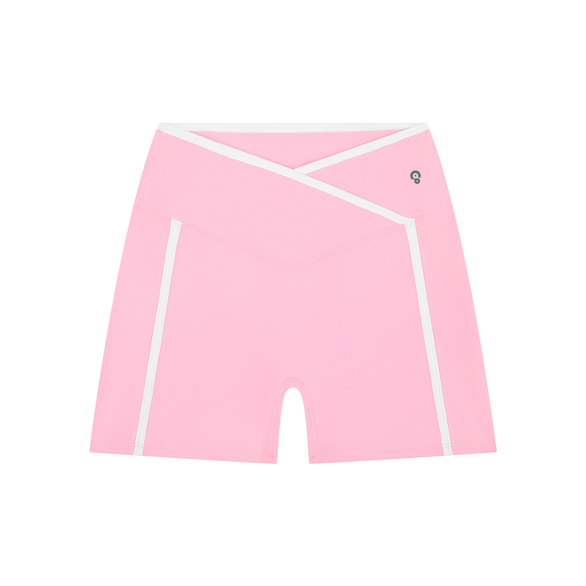 Women’s Colour-Block High-Rise Yoga Shorts